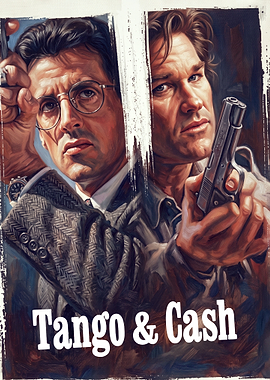 Tango & Cash Movie Poster Art