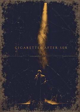 Cigarettes After Sex Concert Poster