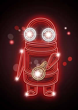 Neon Red REPO