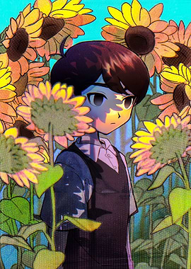 Sunny in a Sunflower Field