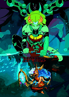 Hades 2 Game Fan Art Poster