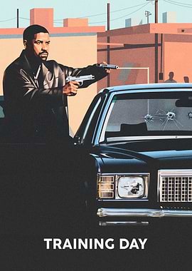 Training Day Movie Poster Art