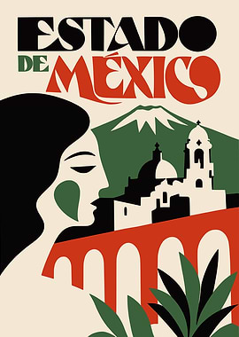 Estado de México Travel Poster