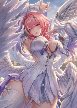 Elysia from Honkai Impact 3rd
