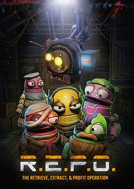 R.E.P.O. Game Poster