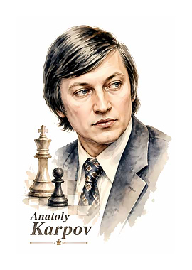 Anatoly Karpov Chess Portrait