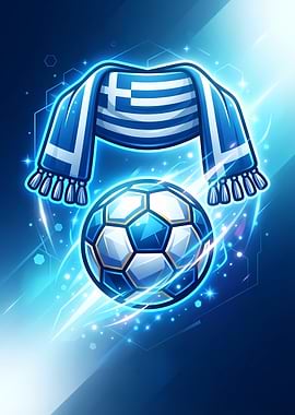 Greece National Football Team Graphic، sports