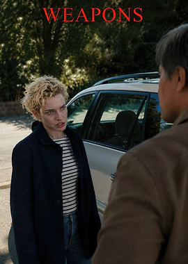 Weapons Movie Poster Featuring Julia Garner