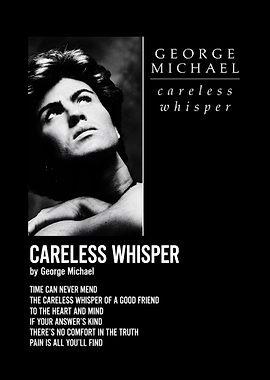 Careless Whisper Poster