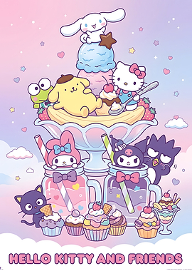 Hello Kitty and Friends Dessert Party