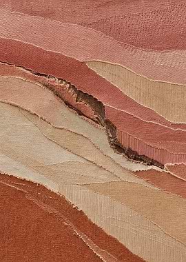 Blush Desert Fault Lines
