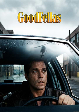 Goodfellas Movie Poster Featuring Ray Liotta