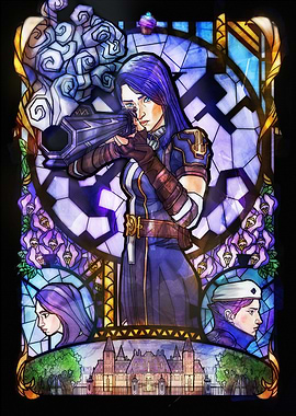 Arcane - Caitlyn: Stained Glass Sheriff