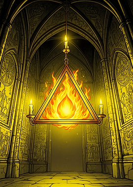 Mystical Triangle Fire Chamber