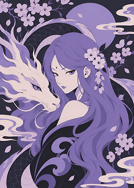 Anime Girl Dragon