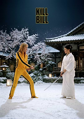 Kill Bill Duel in the Snow
