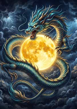 Dragon of the Golden Moon