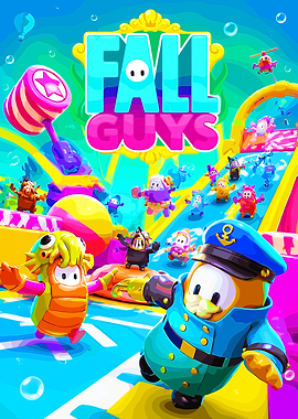 Fall Guys Game Art