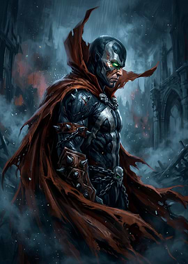Spawn Standing in Dark Ruins