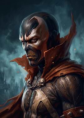 Spawn Dark Fantasy Portrait