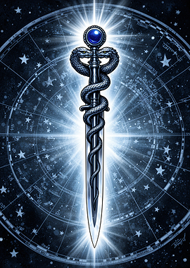 Celestial Serpent Dagger