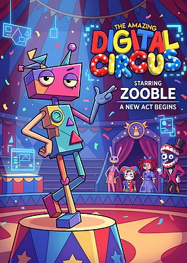 The Amazing Digital Circus Zooble Poster