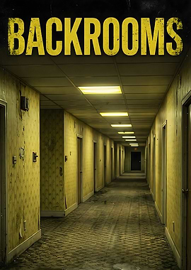 The Backrooms Liminal Space Poster