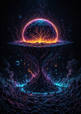 Cosmic Tree of Life Nebula