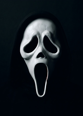 Ghostface Mask from Scream Movie