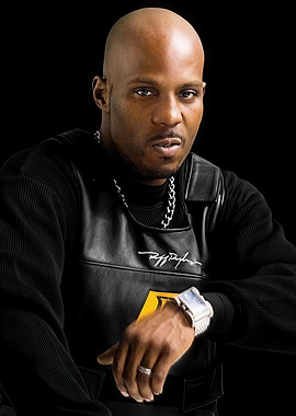 Portrait of Rapper DMX