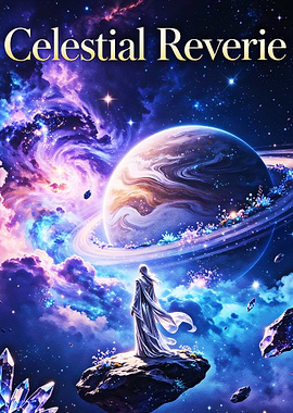 Celestial Reverie Space Fantasy Art