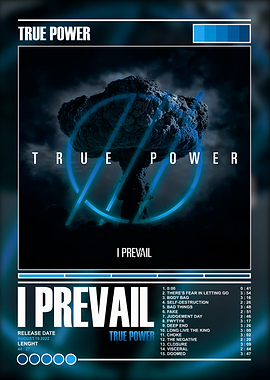 I Prevail True Power Album Poster