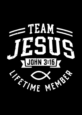 Team Jesus Lifetime Member Graphic