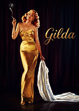 Gilda Movie Poster Art