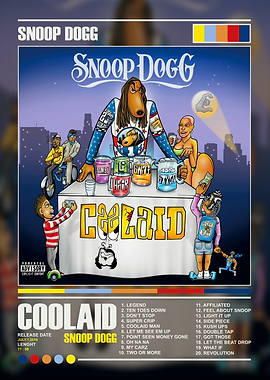 Snoop Dogg Coolaid Album Cover Art