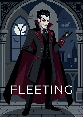 Elegant Vampire Illustration