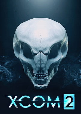 XCOM 2 Alien Skull Poster