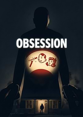 Obsession Surreal Silhouette Poster