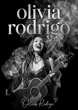 Olivia Rodrigo Concert Poster