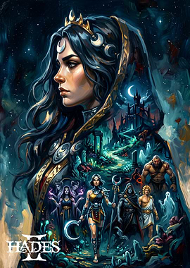 Hades II Game Poster Art