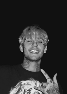 Lil Peep Smiling Portrait