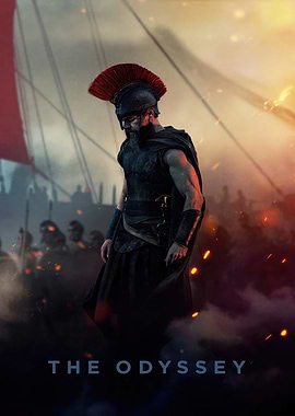 The Odyssey Spartan Warrior Poster