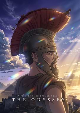 The Odyssey Shinkai Style Movie Poster