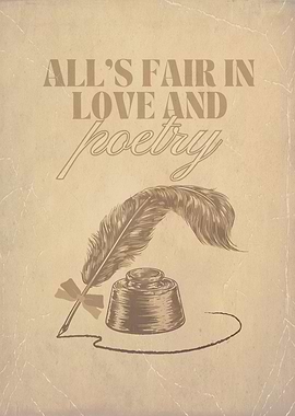 All's Fair in Love and Poetry