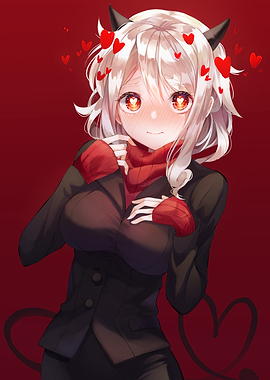 Modeus from Helltaker Anime Illustration