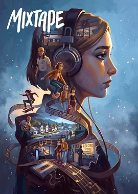 Mixtape Video Game Poster Art
