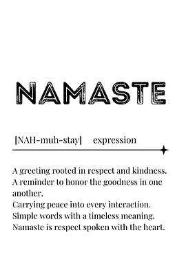 Namaste Definition