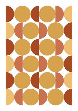 Mid-Century Modern Geometric Pattern