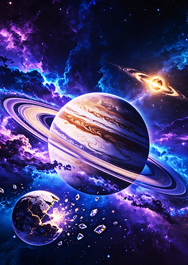 Celestial Rings Beyond
