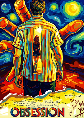 Obsession Pop Art Poster